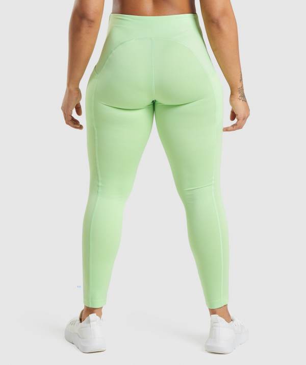 Damske Legíny Gymshark Sport Zelene | UZ3027841